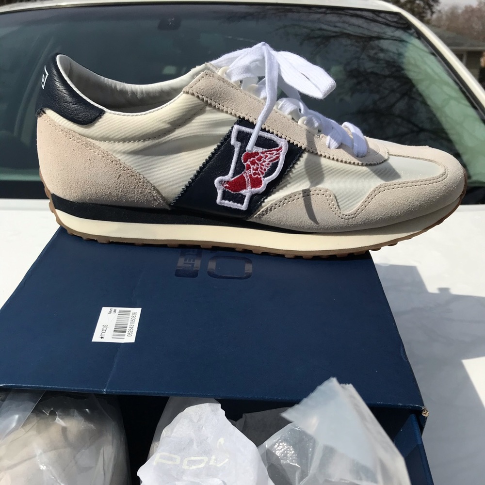 SOLD/////Polo Ralph Lauren P Wing Sneakers Size 10